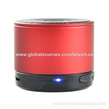 Cheap Mini Bluetooth Speaker with FM Radio, 550mAh Battery Capacity